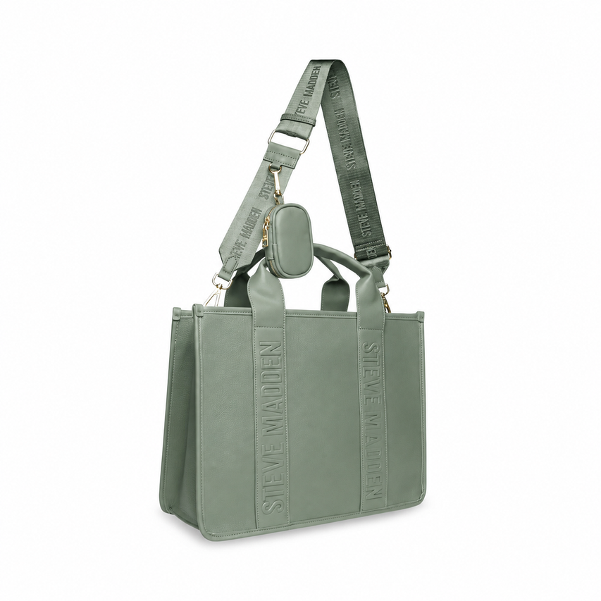 Bwebber-E Women's Olive Green Satchel Bag - view 2