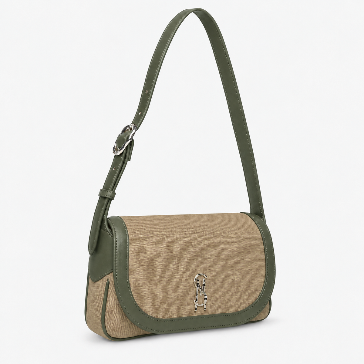 Bkodiak Olive Women's Shoulder Bag - view 3
