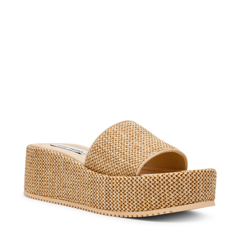 Decor Light Brown Women's Wedge Sandals