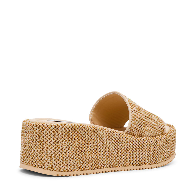Decor Light Brown Women's Wedge Sandals - view 2