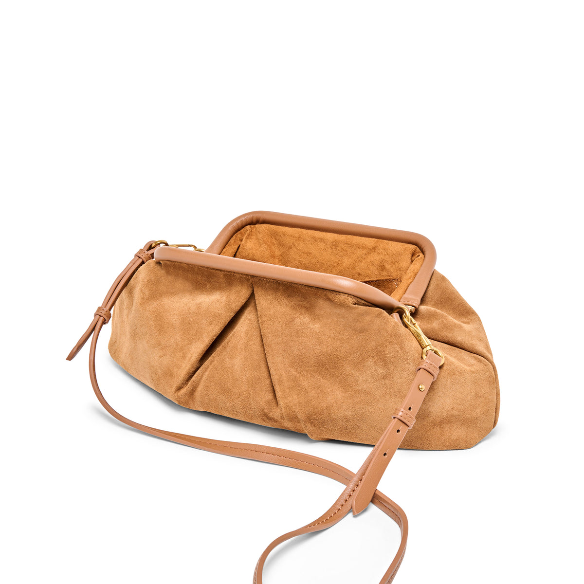 Sahara Cognac Clutch - view 3