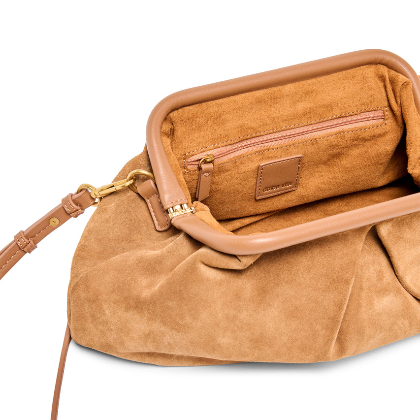 Sahara Cognac Clutch - view 4
