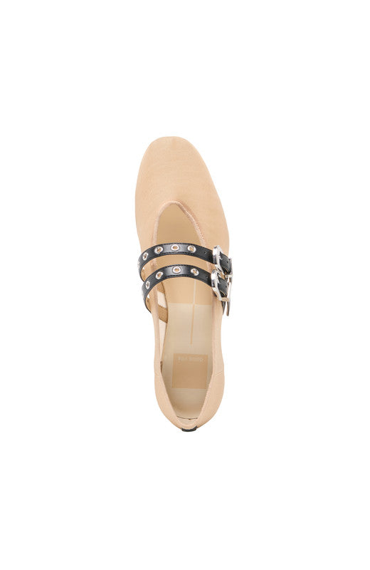 Baylee Grommet Mesh Blush Women's Ballet Flats - view 4