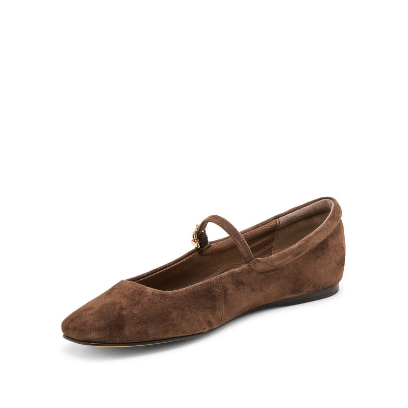 Reyes Dk Brown Women's Ballet Flats - view 4