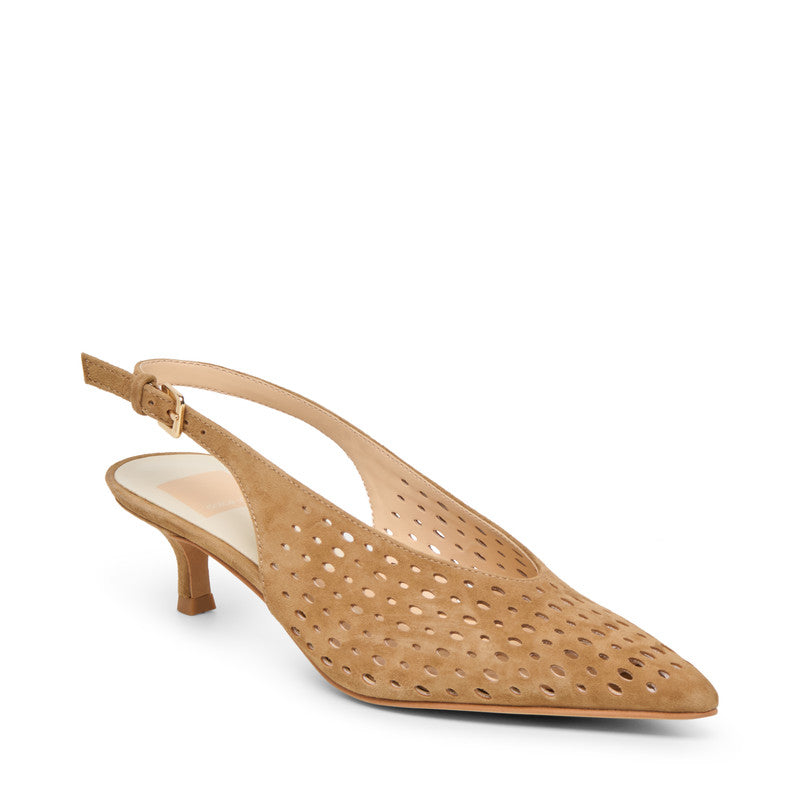 Alenna Perf Brown Women's Heels