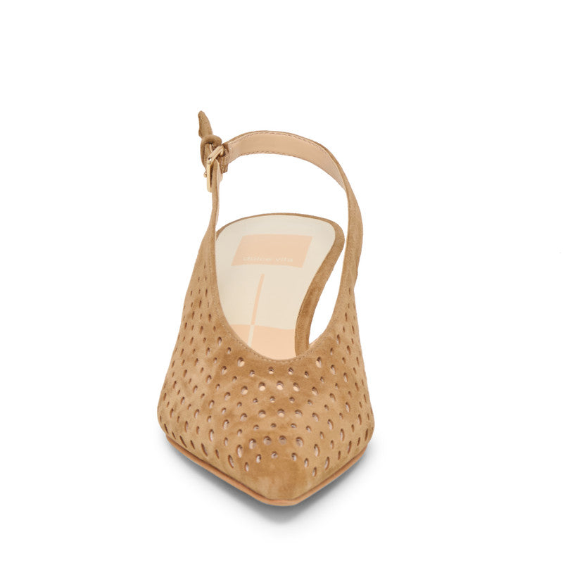 Alenna Perf Brown Women's Heels - view 3
