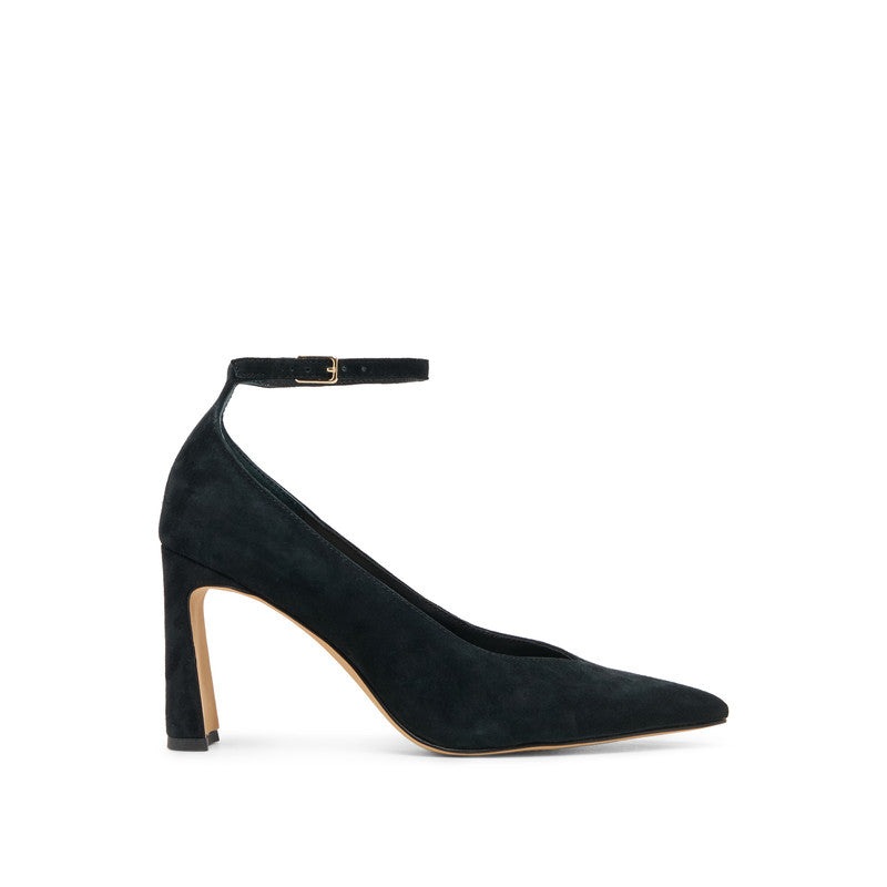 Karsin Women's Onyx Suede Pumps - view 2