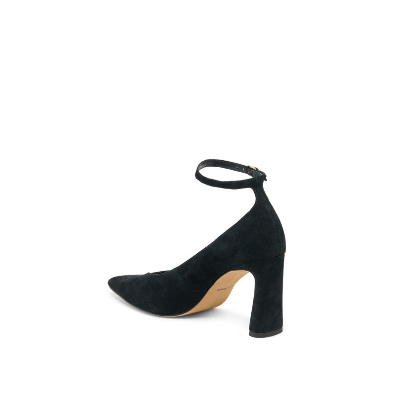 Karsin Women's Onyx Suede Pumps - view 5