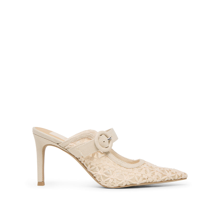 Keekee Beige Women's Heels - view 3