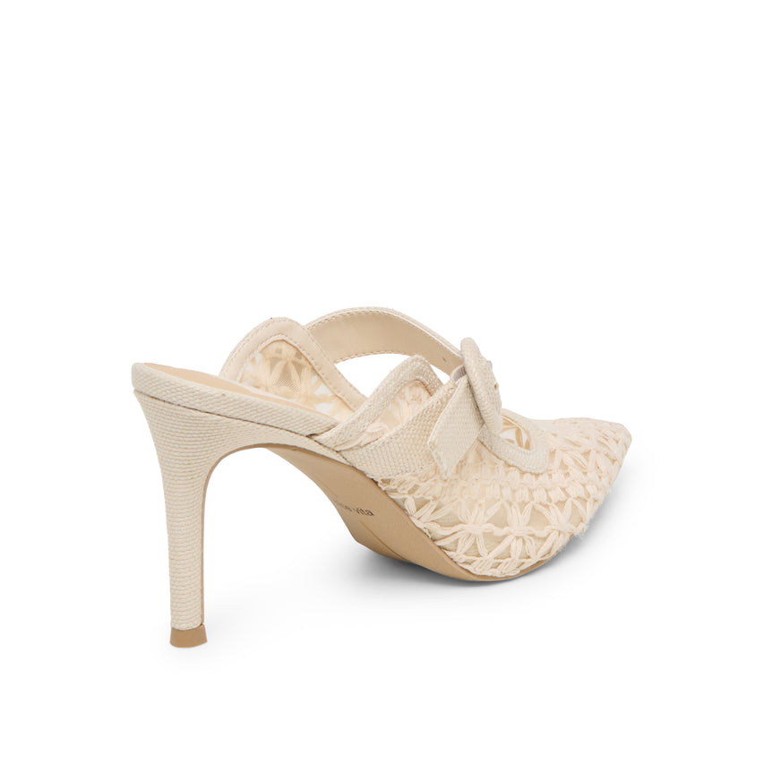 Keekee Beige Women's Heels - view 2