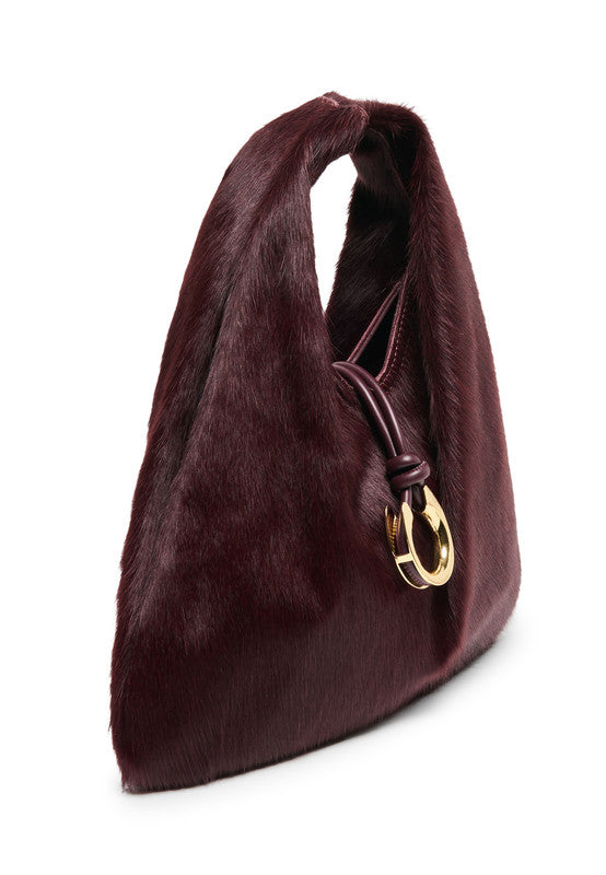 Martin-H Women's Burgundy Hobo Bag - view 3