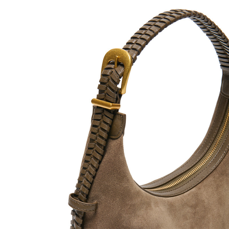 Zamora Women's Dark Taupe Hobo Bag - view 3