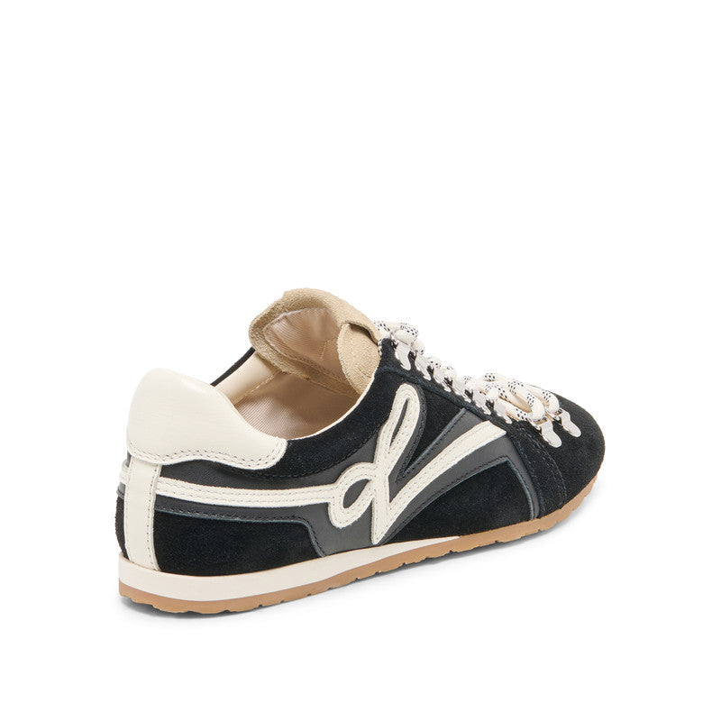 Deacon Black & White Women's Low Top Sneakers - view 3