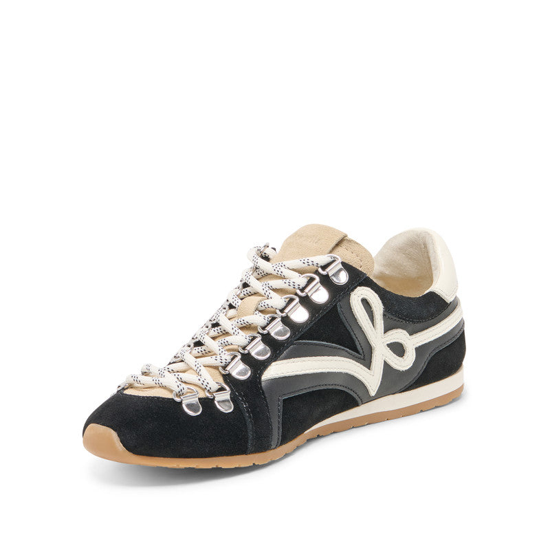 Deacon Black & White Women's Low Top Sneakers - view 7