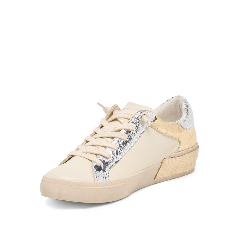 Zina Women's Metallic Multi Leather Sneakers - view 6