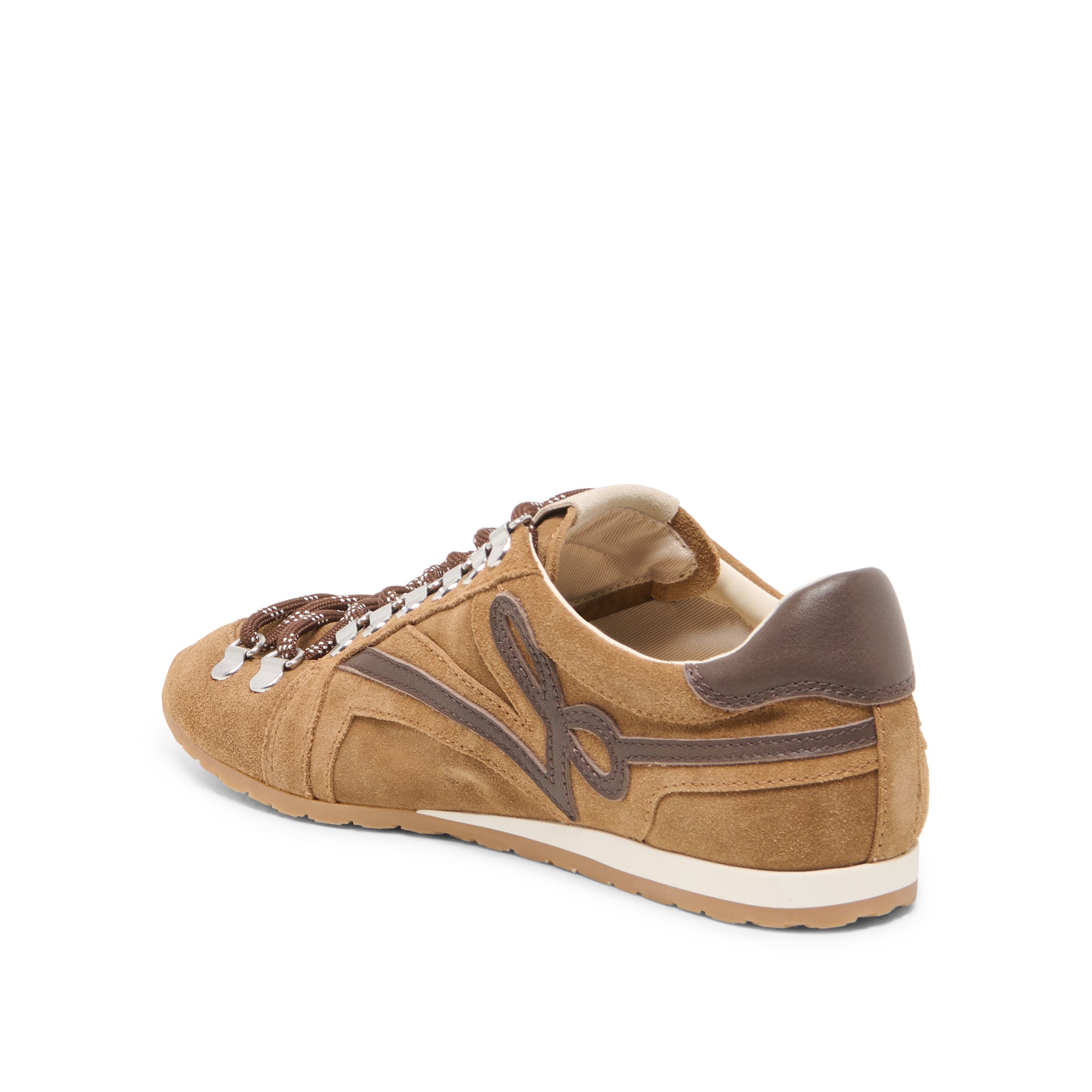 Deacon Lt Brown Women's Low Top Sneakers - view 3