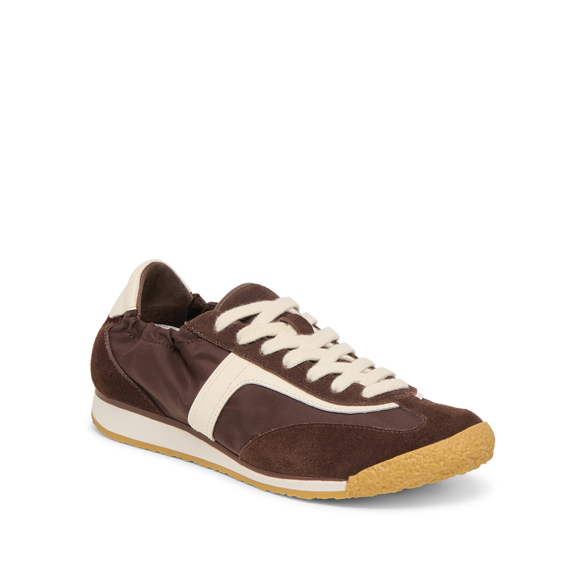 Sariya Dark Brown Women's Low-Top Sneakers