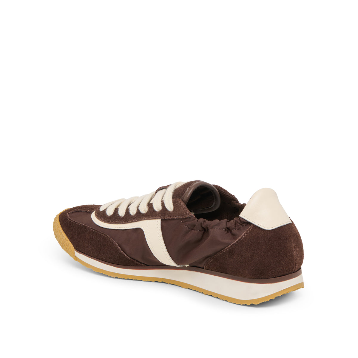 Sariya Dark Brown Women's Low-Top Sneakers - view 2