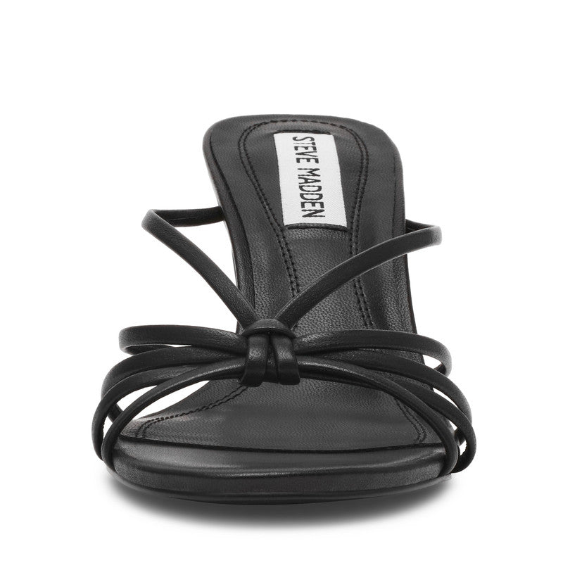 Edna Black Women's Mid-Evening Sandals - view 4