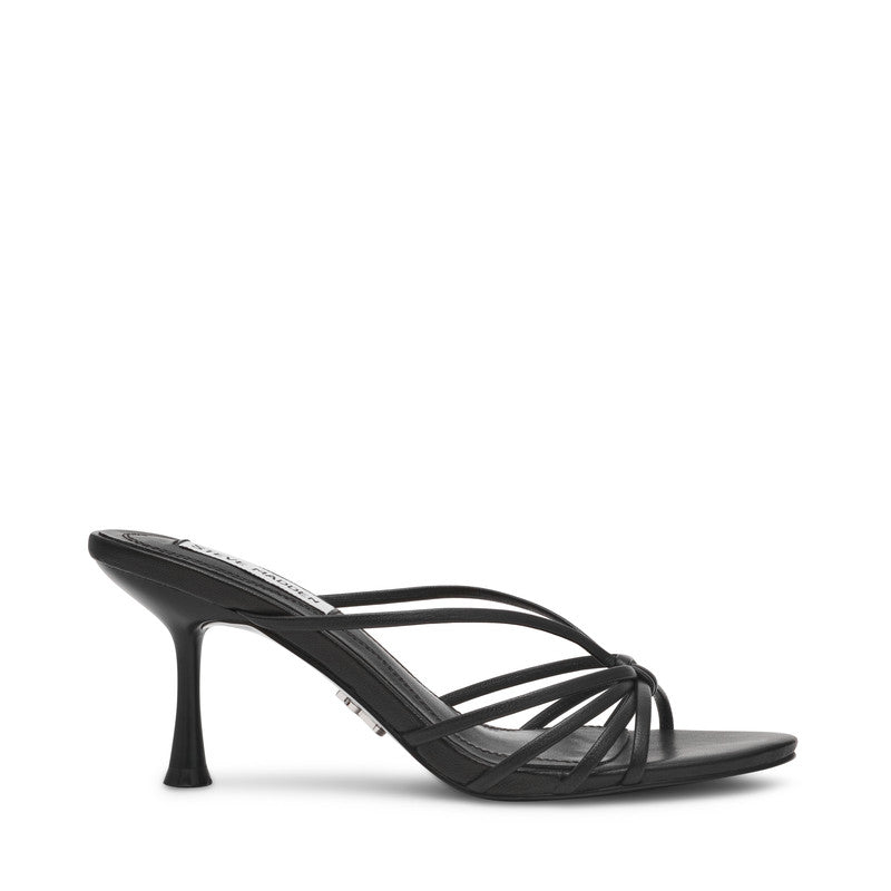 Edna Black Women's Mid-Evening Sandals - view 5