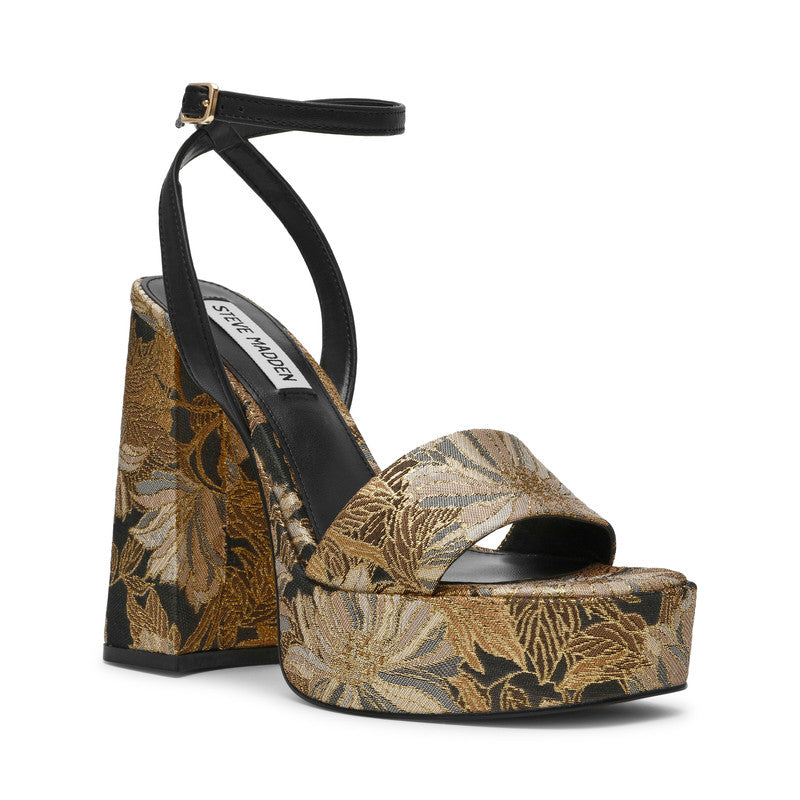 Steve Madden Florencia Women's Multicolor Heeled Sandals - front three-quarter view