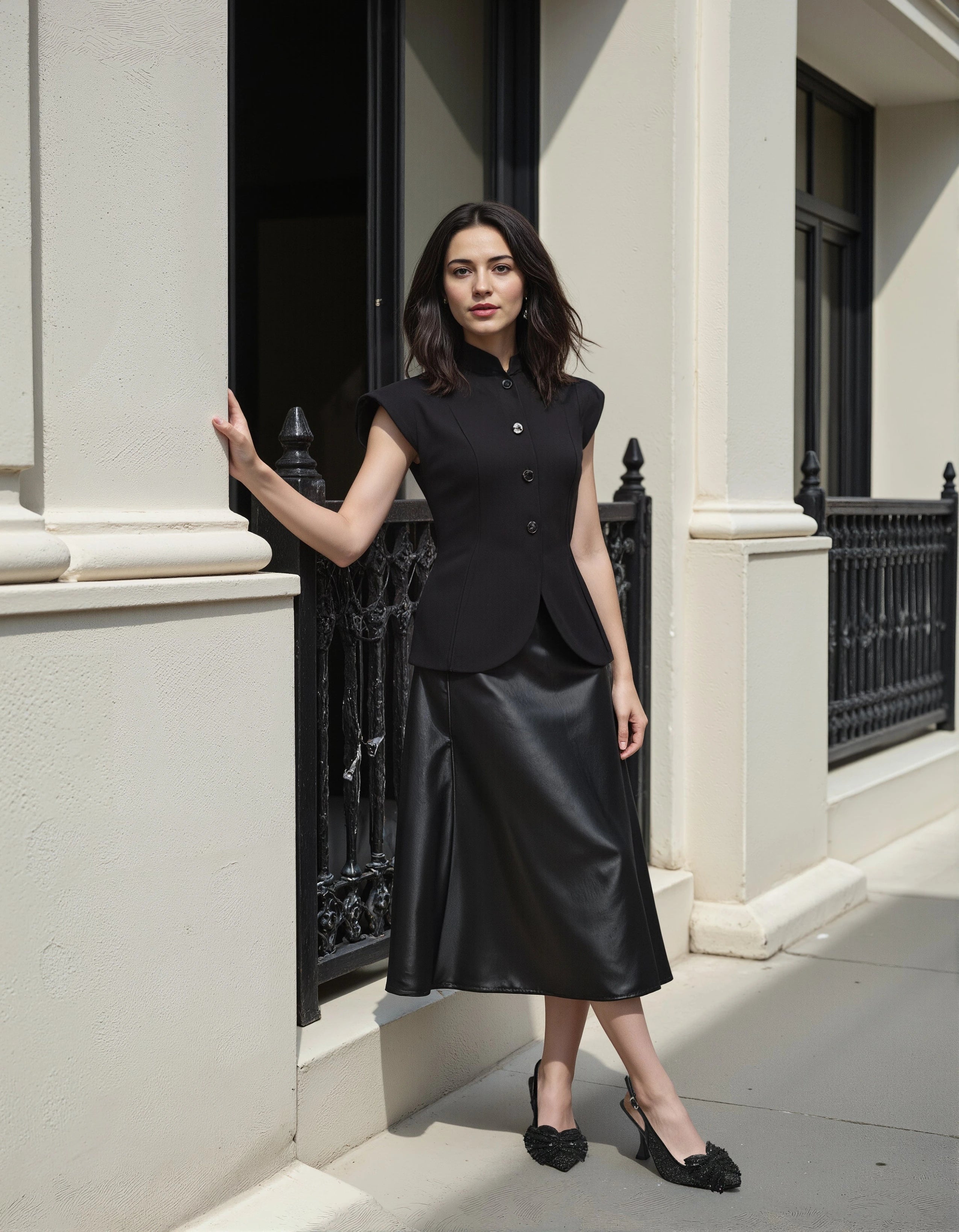 NIGHT-FALL BLACK HEELS