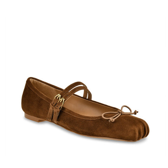 Gibsen Cocoa Women's Ballet Flats