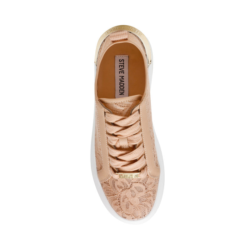 GLACIAL-L BLUSH LACE SNEAKERS