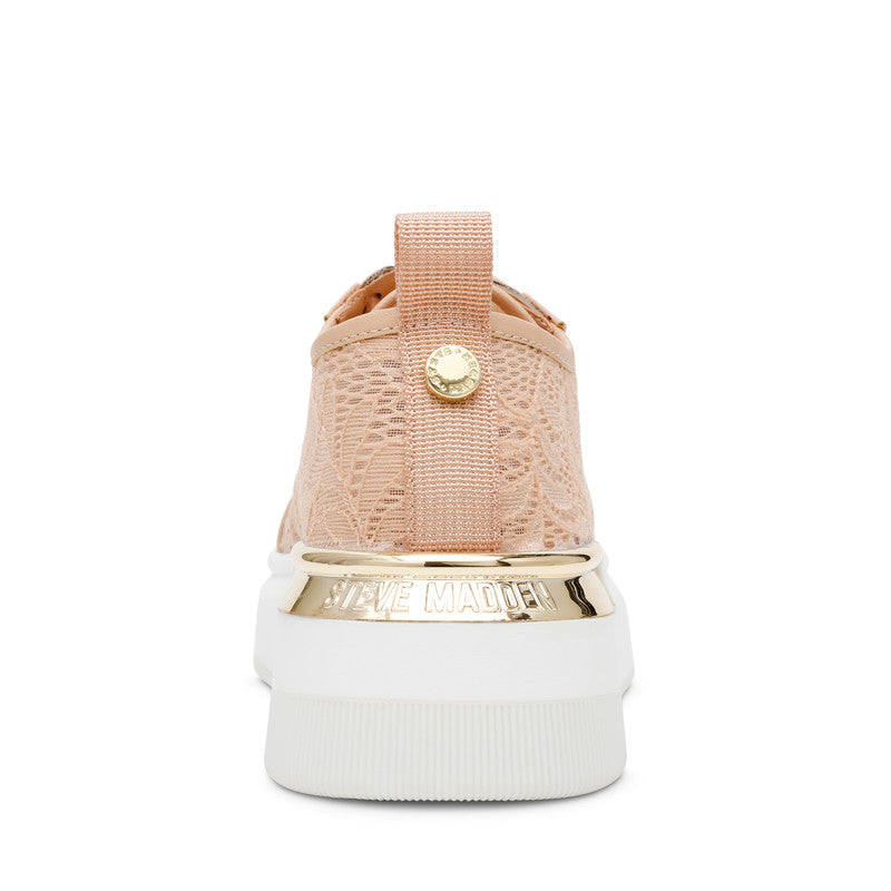 GLACIAL-L BLUSH LACE SNEAKERS