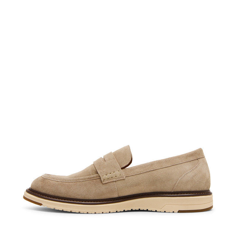 Steve Madden Harlan Men's Taupe Moccasins - opposite side profile - view 6