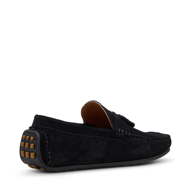 Harringlor Black Men's Slip On Casual Boots