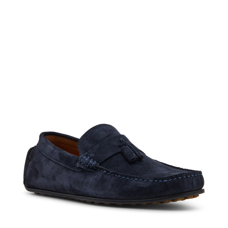 Steve Madden Harringlor Navy Men's Suede Chelsea Boots with slip-on closure - view 3