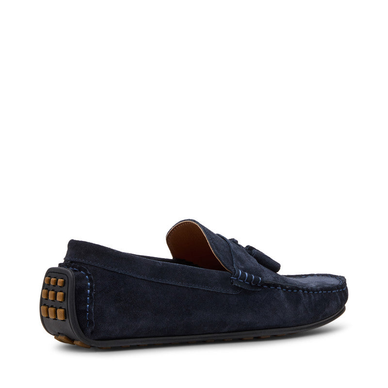 Steve Madden Harringlor Navy Men's Suede Chelsea Boots with 6.5-11.5 sizes - view 4