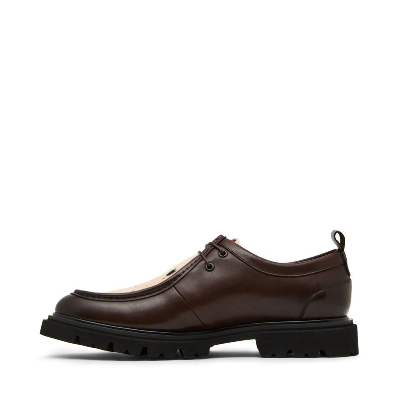 Hulver Men's Brown Polka Dot Formal Shoes - view 5
