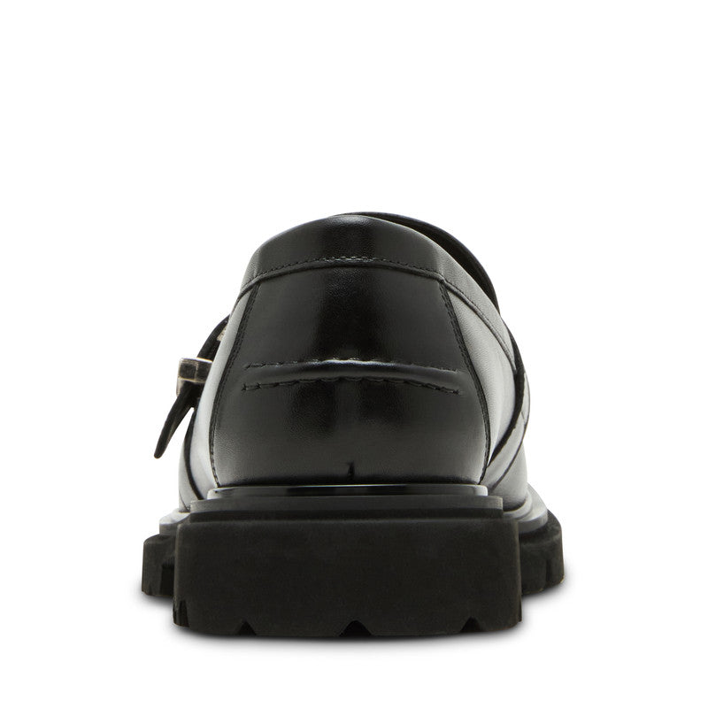 HUTTO BLACK LOAFERS & MOCCASSINS