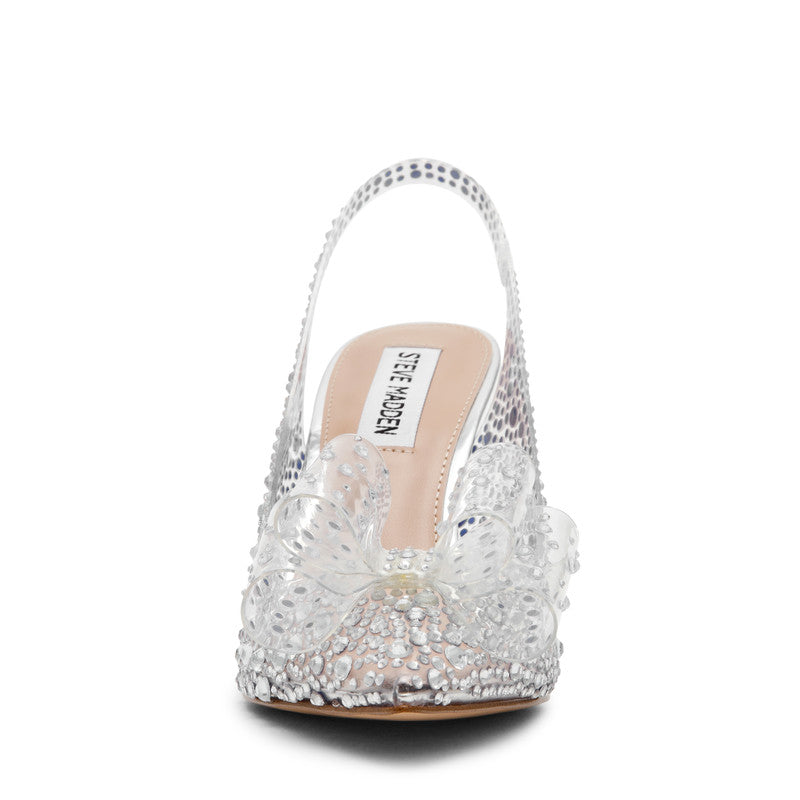Steve Madden Jaguar Women's Clear Pumps - front view