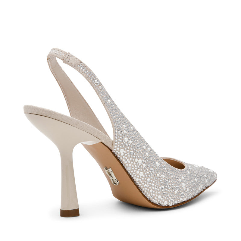 Steve Madden Jeweler Women's White Pumps - side profile - view 2