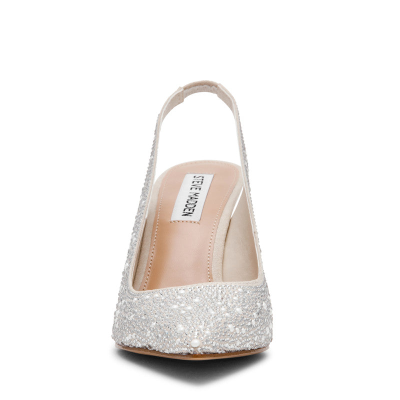 Steve Madden Jeweler Women's White Pumps - front view