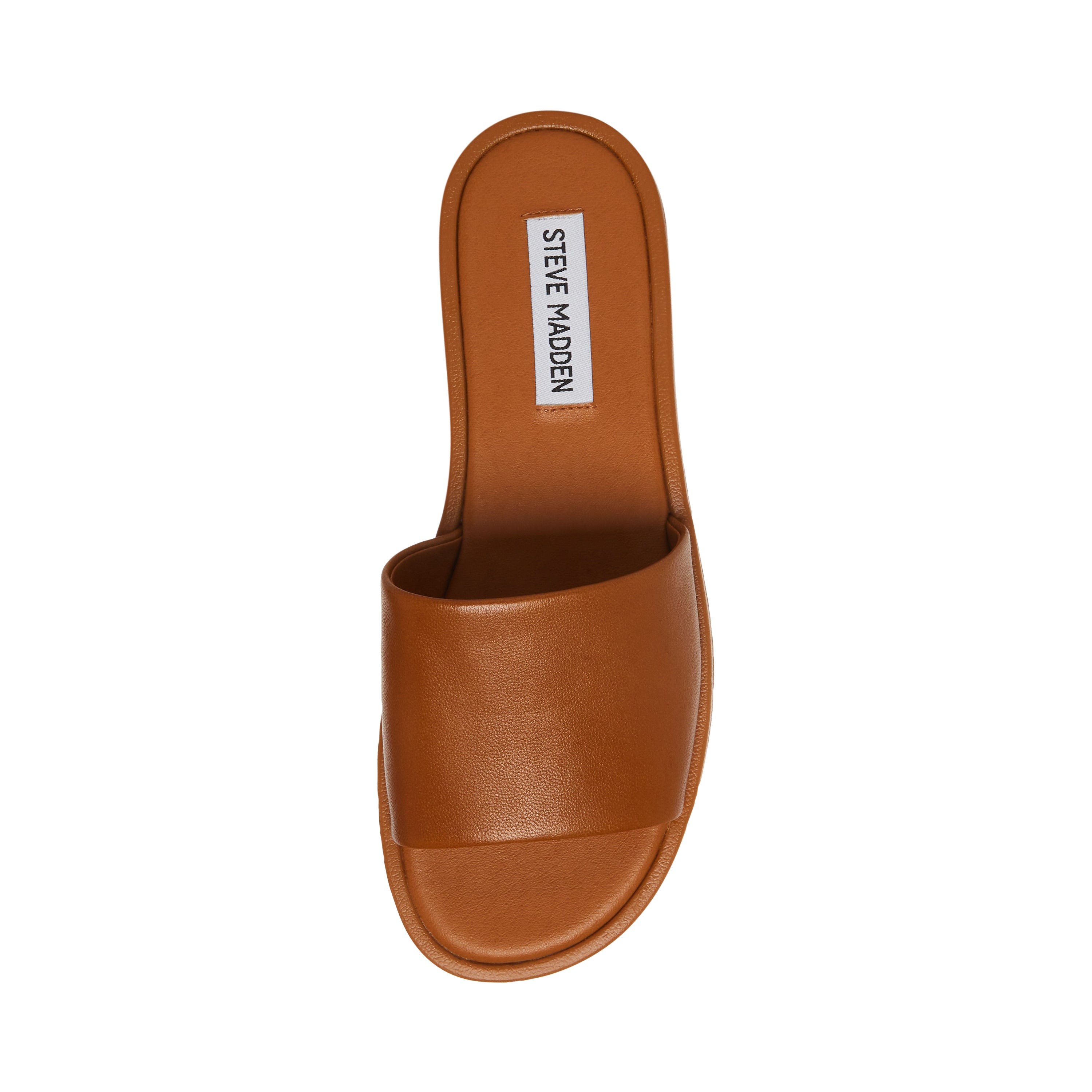KAYA BROWN FLAT SANDALS