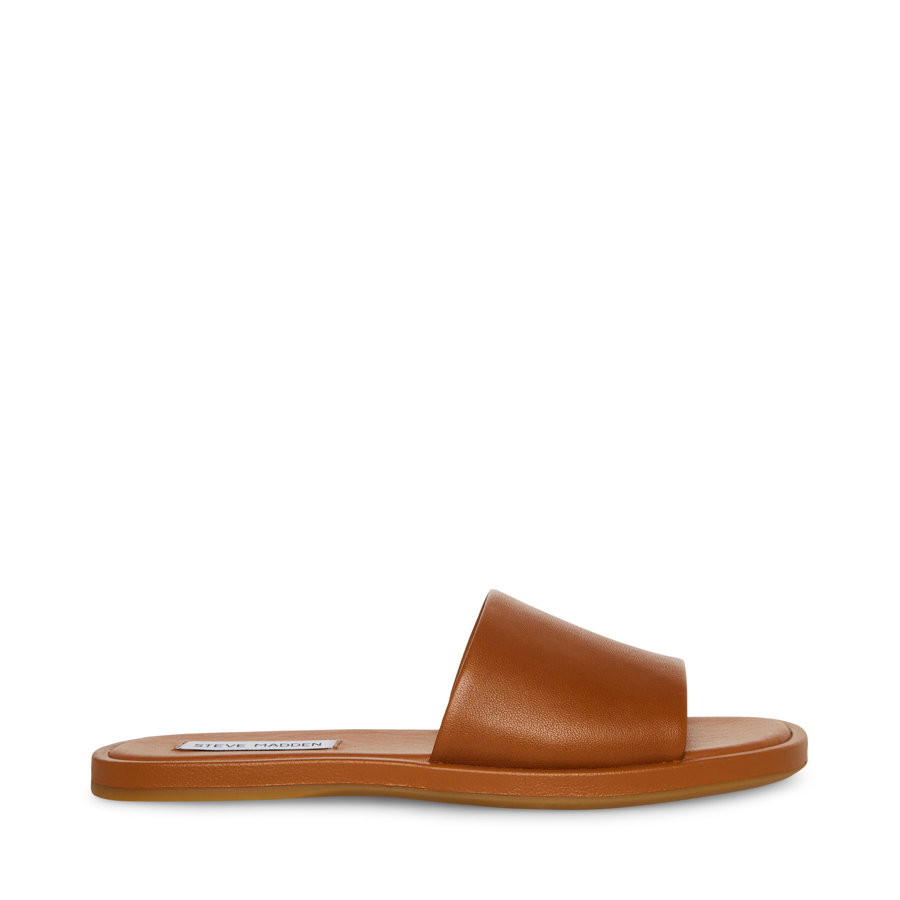 KAYA BROWN FLAT SANDALS