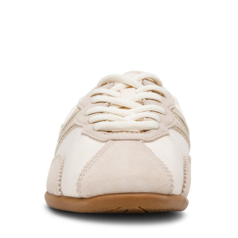 Steve Madden Khaia Women's Sand & Gold Sneakers - front view