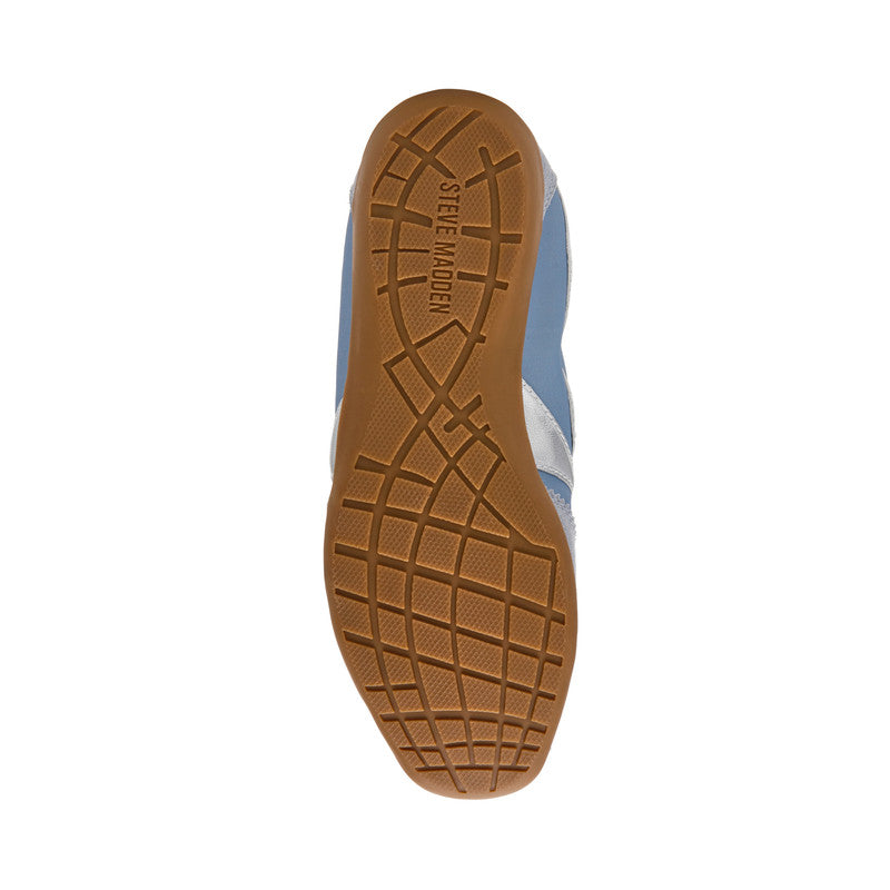 Steve Madden Khaia Women's Light Blue Multicolor Sneakers - outsole view