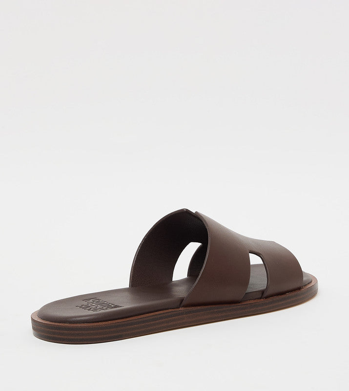 Leon Dark Brown Men's Casual Sandals - view 3