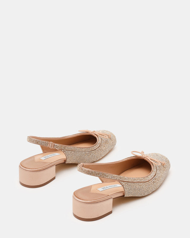 Steve Madden Loved Women's Champagne Pumps - pair view
