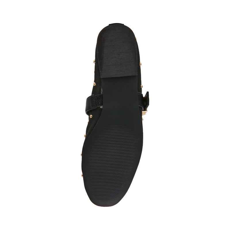 Steve Madden Lucia Women's Black Multicolor Ballet Flats - outsole view