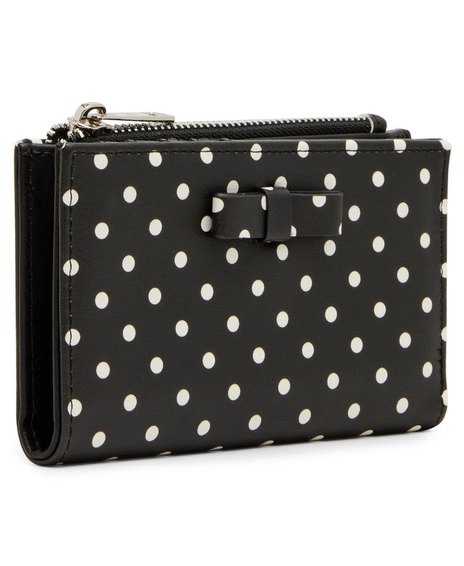 Amorrb Black Polka Dot Women's Zip Wallet – Steve Madden, view 2