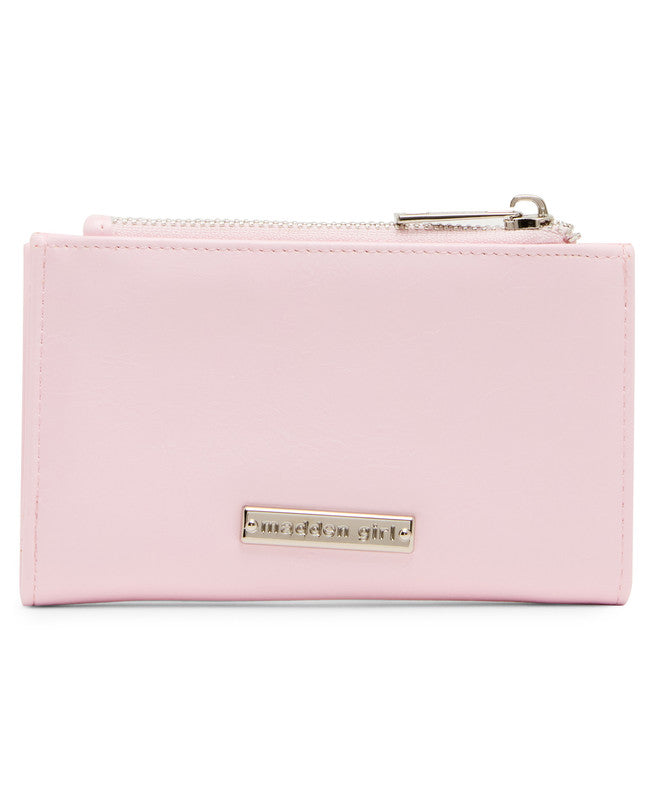 Steve Madden Amorrbc Ballet pink women's zip wallet, product view 3