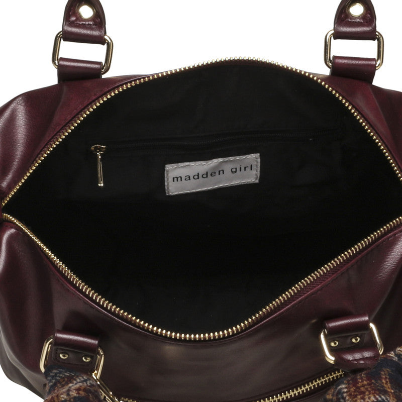Maroon Women's Satchel Bag - view 4