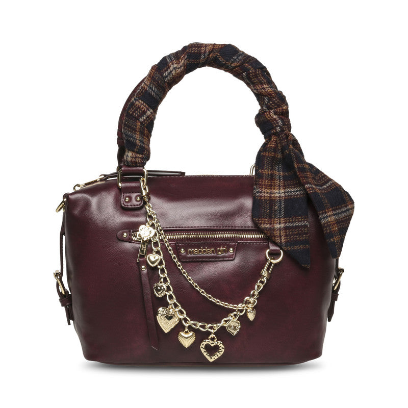 Maroon Women's Satchel Bag