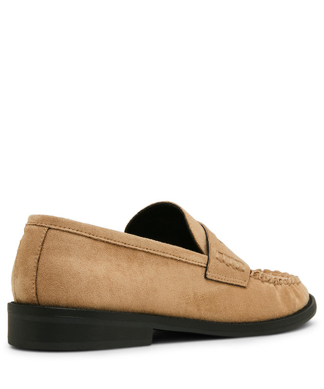 Prep Women's 27B - Sand Fabric Loafers – Steve Madden, view 3